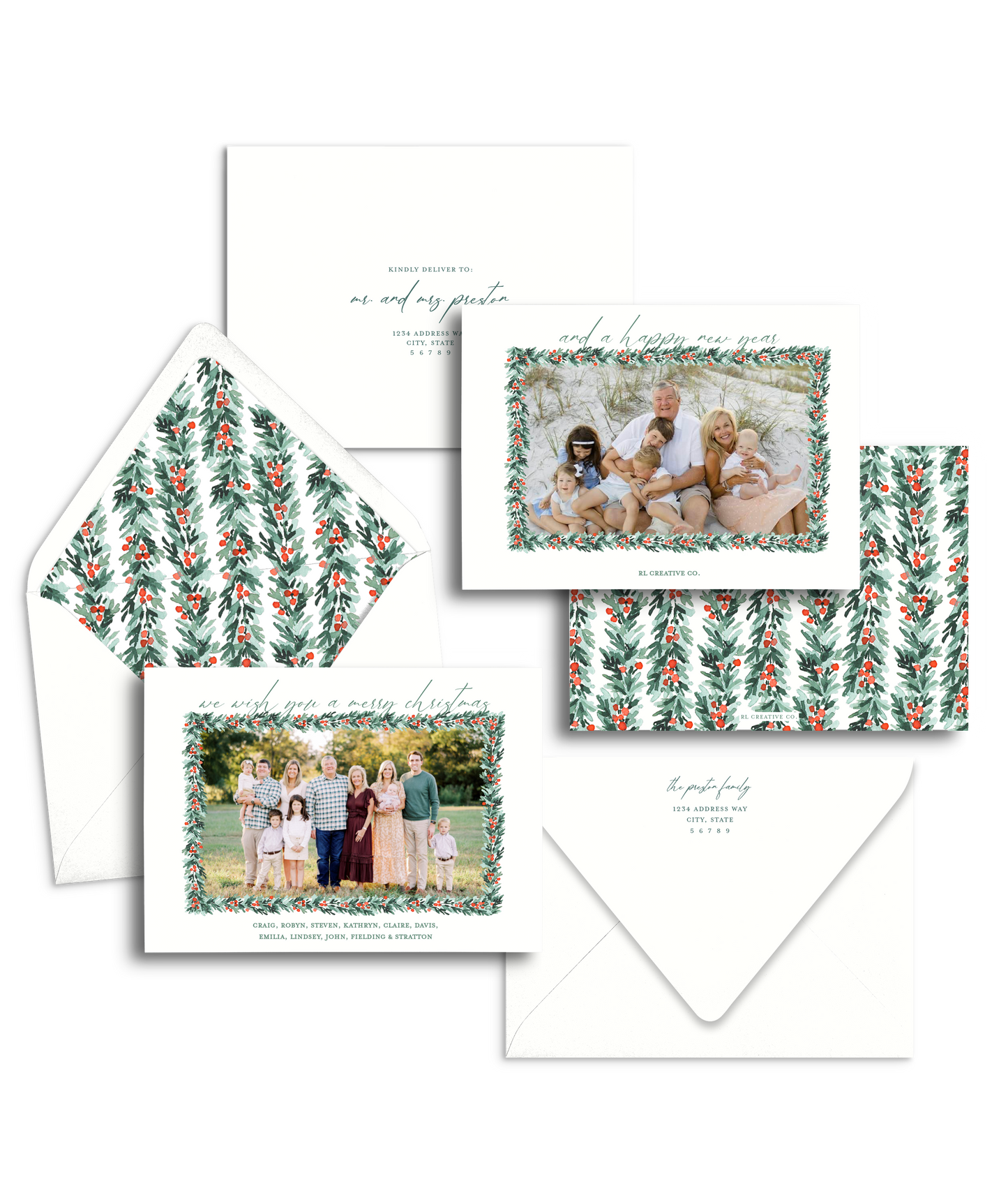 We Wish You A Merry Christmas Card