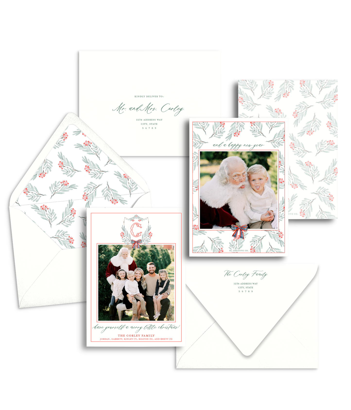 Christmas and a Crest Card