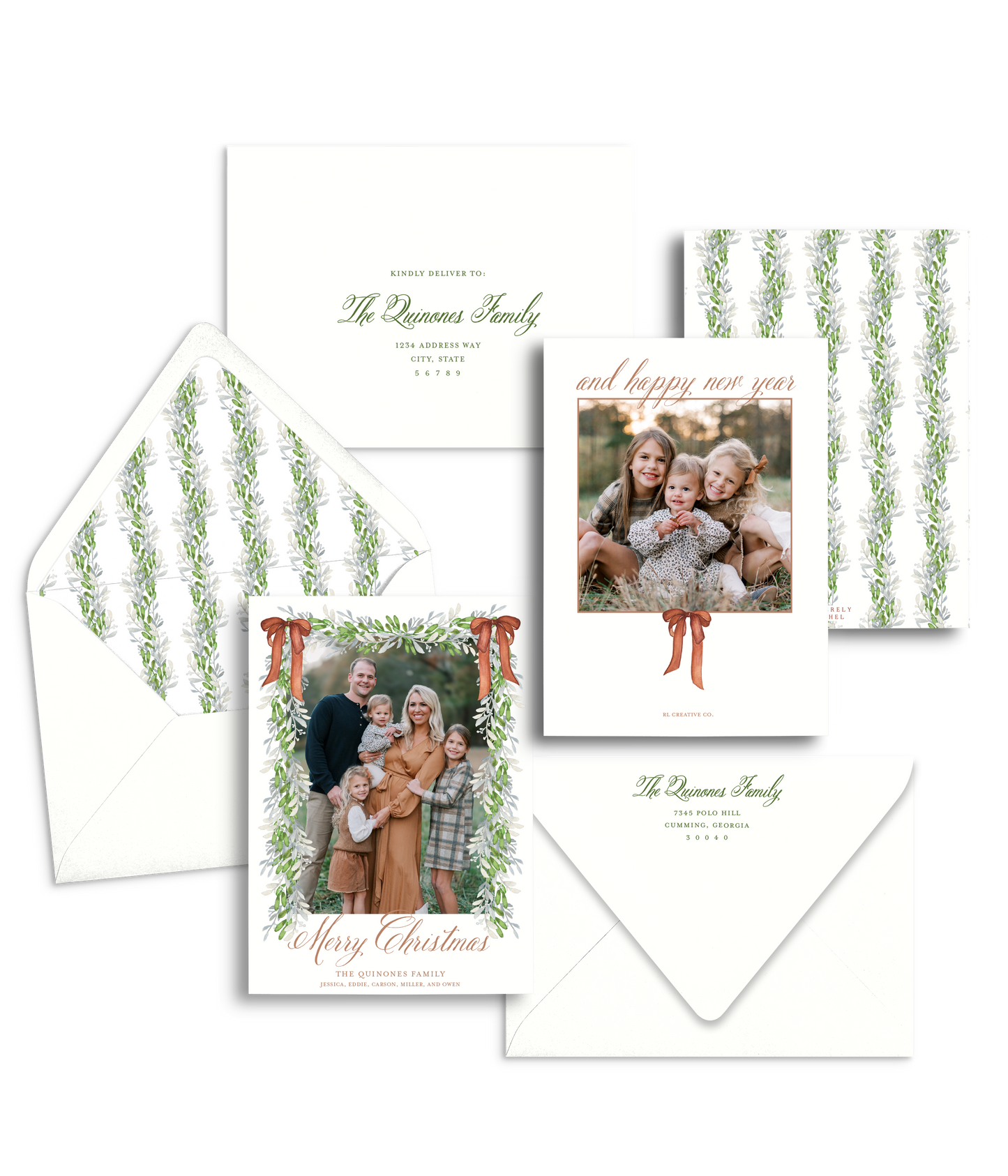 A Velvet Christmas Card