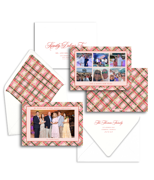 Wrapping Paper Christmas Card